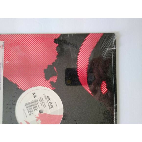 Red Flag Count To Three 12" EP Record 1990 SynthPop New Wave SEALED Hype Sticker - Picture 4 of 4